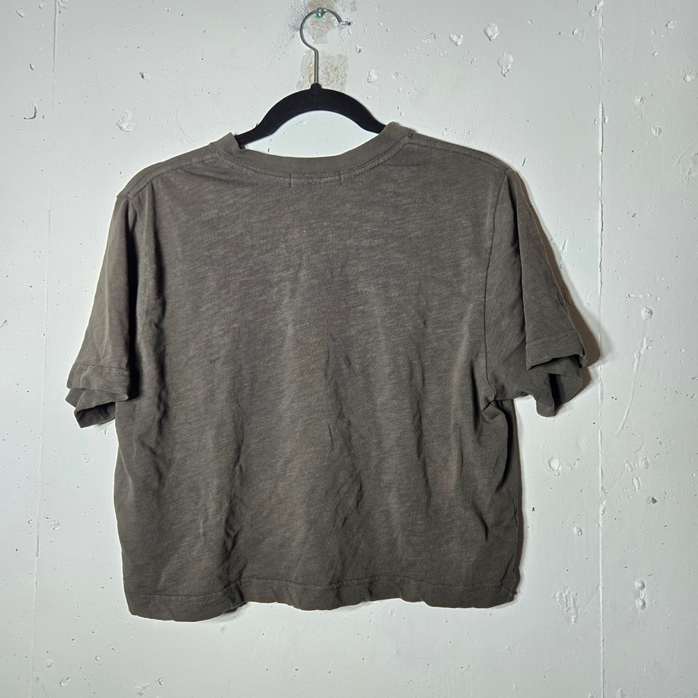 Junk Food Grateful Dead Skeletons Crop Graphic Tee Medium Band Tee Festival Rock - Picture 2 of 10